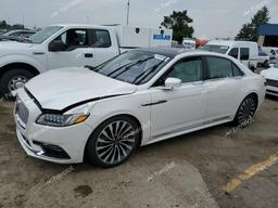 LINCOLN CONTINENTA 2019 white  gas 1LN6L9BC1K5607166 photo #2