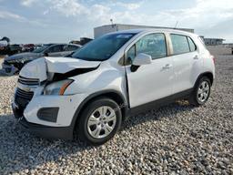 CHEVROLET TRAX LS 2016 white  gas 3GNCJKSB0GL164907 photo #2