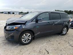 KIA SEDONA LX 2016 charcoal  gas KNDMB5C15G6183917 photo #2