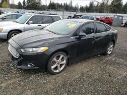 FORD FUSION SE 2013 black  gas 3FA6P0HR0DR285917 photo #2