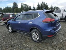 NISSAN ROGUE S 2018 blue  gas 5N1AT2MV8JC711261 photo #3