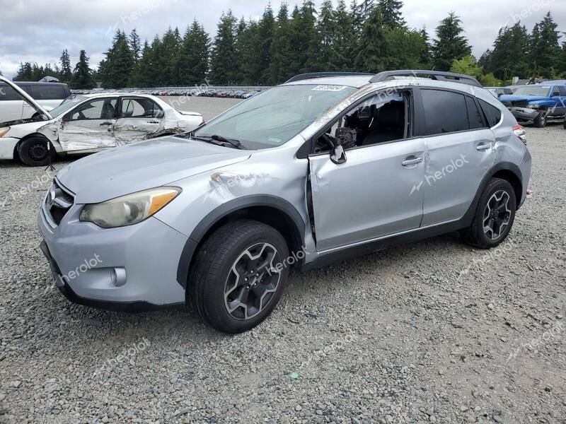 SUBARU XV CROSSTR 2013 silver  gas JF2GPAGC1D2823502 photo #1