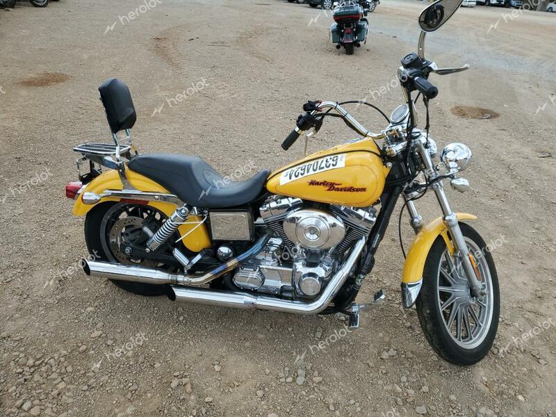 HARLEY-DAVIDSON FXDCI 2005 yellow road/str gas 1HD1GVW165K308247 photo #1