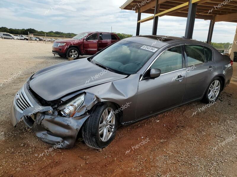 INFINITI Q40 2015 gray  gas JN1CV6AR8FM651461 photo #1