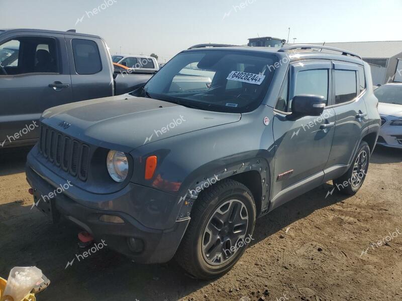 JEEP RENEGADE T 2015 gray  gas ZACCJBCT2FPB21935 photo #1