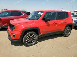 JEEP RENEGADE S 2020 red  gas ZACNJBABXLPL83701 photo #2