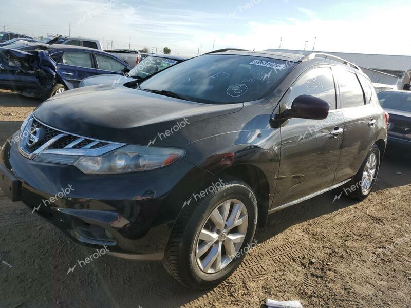 NISSAN MURANO S 2011 black 4dr spor gas JN8AZ1MW0BW180812 photo #1