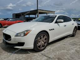 MASERATI QUATTROPOR 2014 white  gas ZAM56PPA5E1072899 photo #2