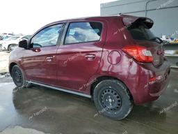 MITSUBISHI MIRAGE ES 2018 burgundy  gas ML32A3HJXJH014059 photo #3