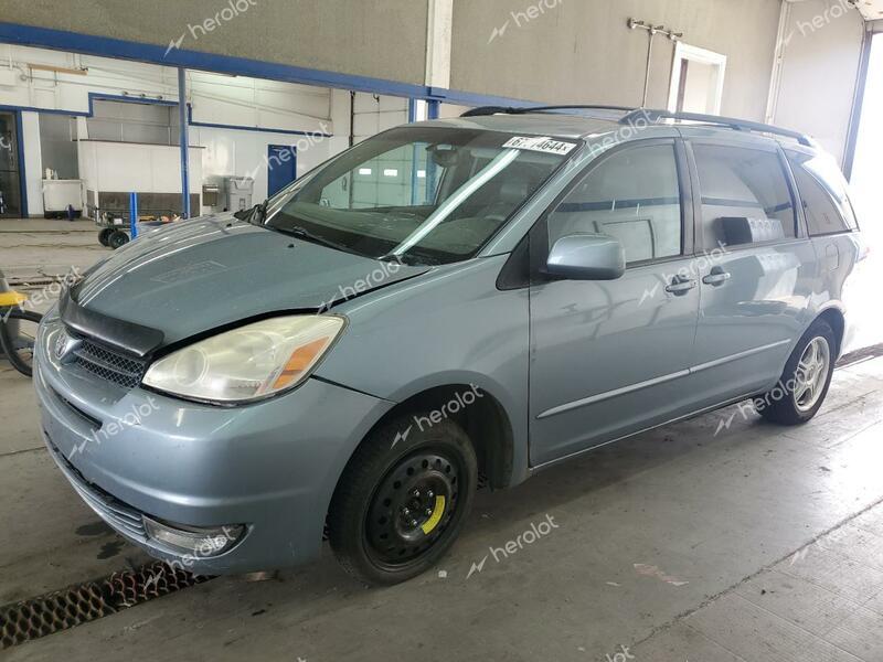 TOYOTA SIENNA XLE 2005 blue  gas 5TDZA22C95S312149 photo #1