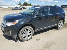 FORD EDGE LIMIT 2012 black  gas 2FMDK3KC9CBA27393 photo #2