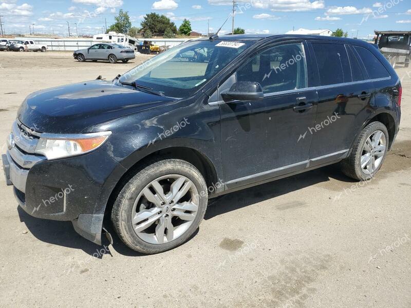 FORD EDGE LIMIT 2012 black  gas 2FMDK3KC9CBA27393 photo #1