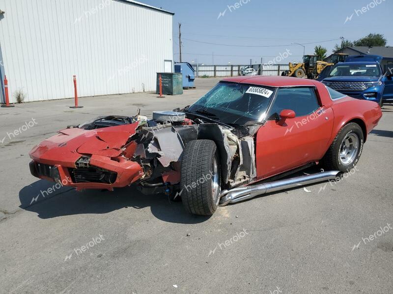 CHEVROLET CORVETTE 1978 red   1Z87L8S408440 photo #1