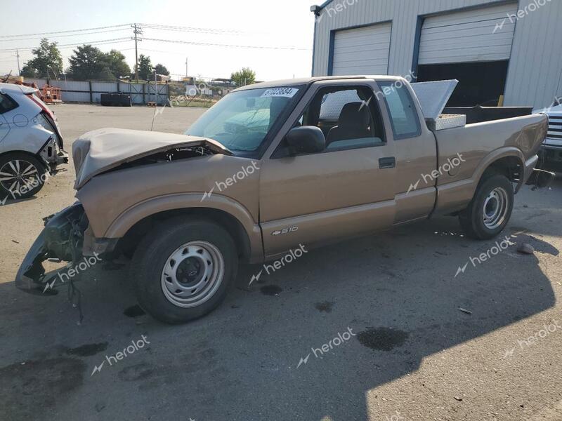 CHEVROLET S TRUCK S1 2002 tan 3dr ext flexible fuel 1GCCS195228171722 photo #1