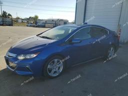 CHEVROLET VOLT LT 2018 blue  hybrid engine 1G1RC6S53JU152237 photo #2