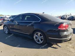 VOLKSWAGEN PASSAT SEL 2014 black  gas 1VWCS7A31EC014288 photo #3