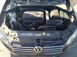 VOLKSWAGEN PASSAT SEL 2014 black  gas 1VWCS7A31EC014288 photo #4