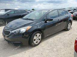 KIA FORTE LX 2016 black  gas KNAFK4A66G5475936 photo #2