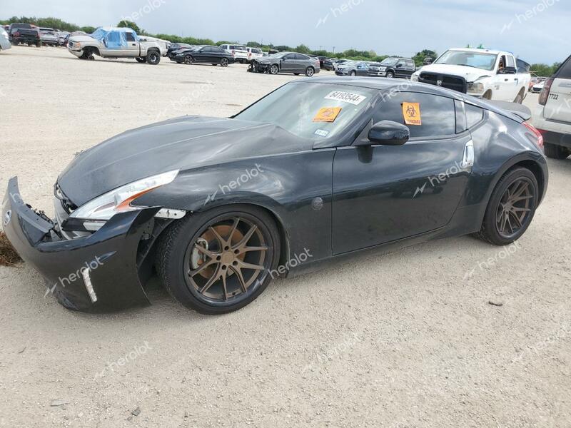 NISSAN 370Z BASE 2017 black  gas JN1AZ4EH4HM953401 photo #1