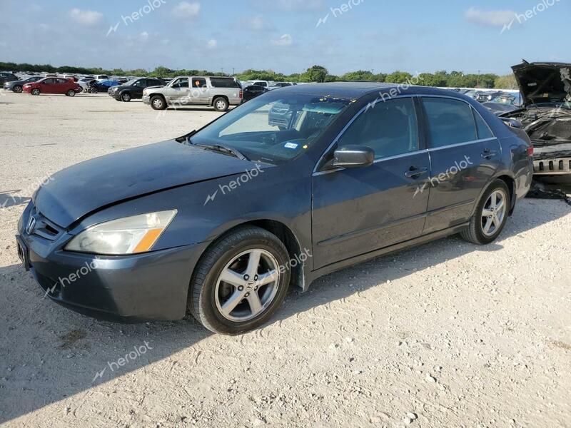 HONDA ACCORD EX 2004 gray  gas 1HGCM56874A028438 photo #1