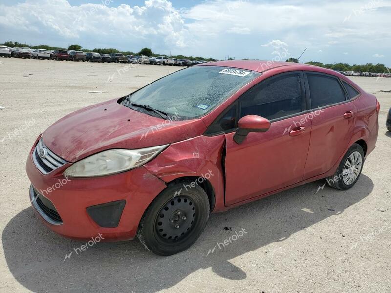 FORD FIESTA SE 2011 red  gas 3FADP4BJ5BM180866 photo #1