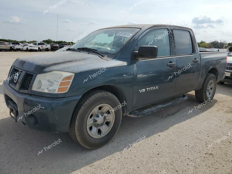 NISSAN TITAN XE 2005 blue  gas 1N6AA07A25N513676 photo #1