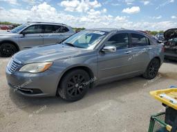 CHRYSLER 200 LIMITE 2013 gray sedan 4d flexible fuel 1C3CCBCG2DN591325 photo #2