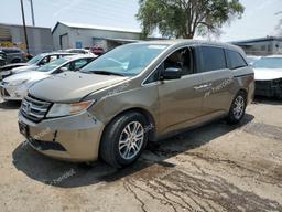 HONDA ODYSSEY EX 2013 beige  gas 5FNRL5H63DB043257 photo #2