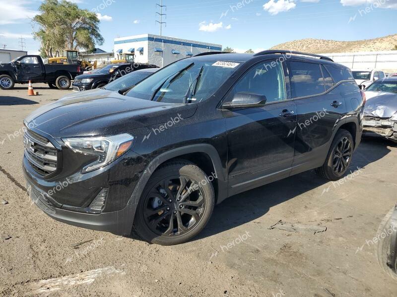 GMC TERRAIN SL 2020 black  gas 3GKALMEV8LL158475 photo #1