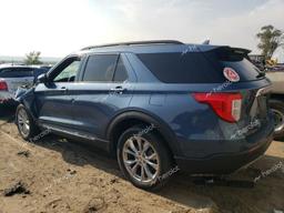 FORD EXPLORER X 2020 blue  gas 1FMSK8DH1LGB64334 photo #3