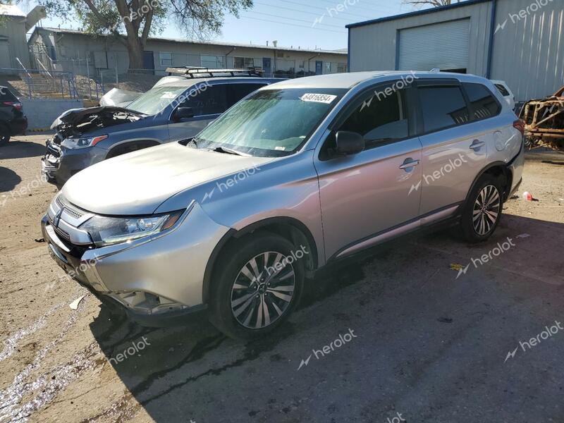 MITSUBISHI OUTLANDER 2020 silver  gas JA4AD2A35LZ016721 photo #1