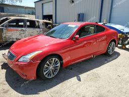 INFINITI G37 2012 red  gas JN1CV6EK4CM421179 photo #2