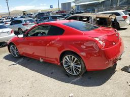 INFINITI G37 2012 red  gas JN1CV6EK4CM421179 photo #3