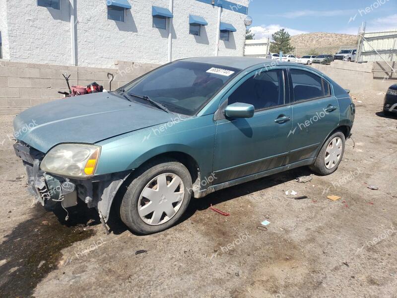 MITSUBISHI GALANT LS 2005 green  gas 4A3AB36S55E023726 photo #1