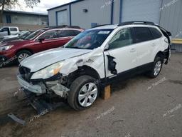 SUBARU OUTBACK 2. 2010 white  gas 4S4BRCCC3A3313609 photo #2