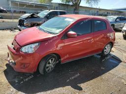 MITSUBISHI MIRAGE ES 2015 red  gas ML32A4HJ4FH010294 photo #2