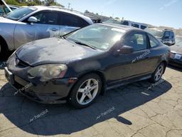 ACURA RSX 2002 black  gas JH4DC54872C028593 photo #2