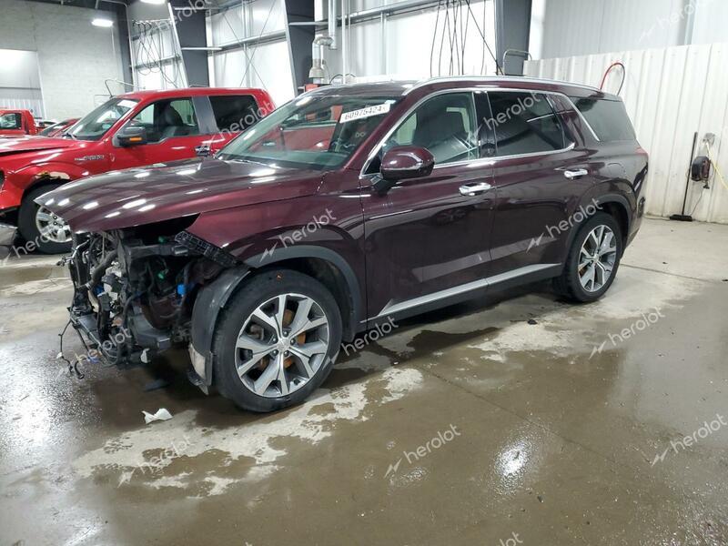 HYUNDAI PALISADE S 2021 purple  gas KM8R4DHE3MU215269 photo #1