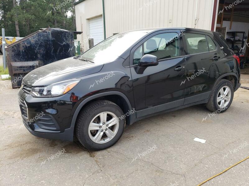 CHEVROLET TRAX LS 2017 black  gas 3GNCJNSB4HL290111 photo #1