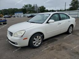 KIA OPTIMA LX 2007 white  gas KNAGE123975126140 photo #2