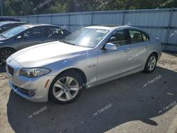 BMW 528 I 2013 silver  gas WBAXG5C58DD228905 photo #2