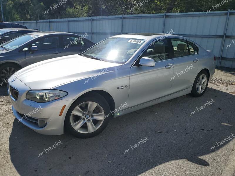 BMW 528 I 2013 silver  gas WBAXG5C58DD228905 photo #1