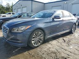 HYUNDAI GENESIS 3. 2015 blue  gas KMHGN4JE6FU089670 photo #2