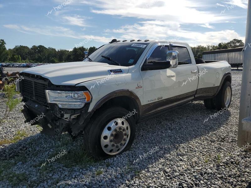 RAM 3500 LONGH 2021 white  diesel 3C63RRKLXMG514395 photo #1