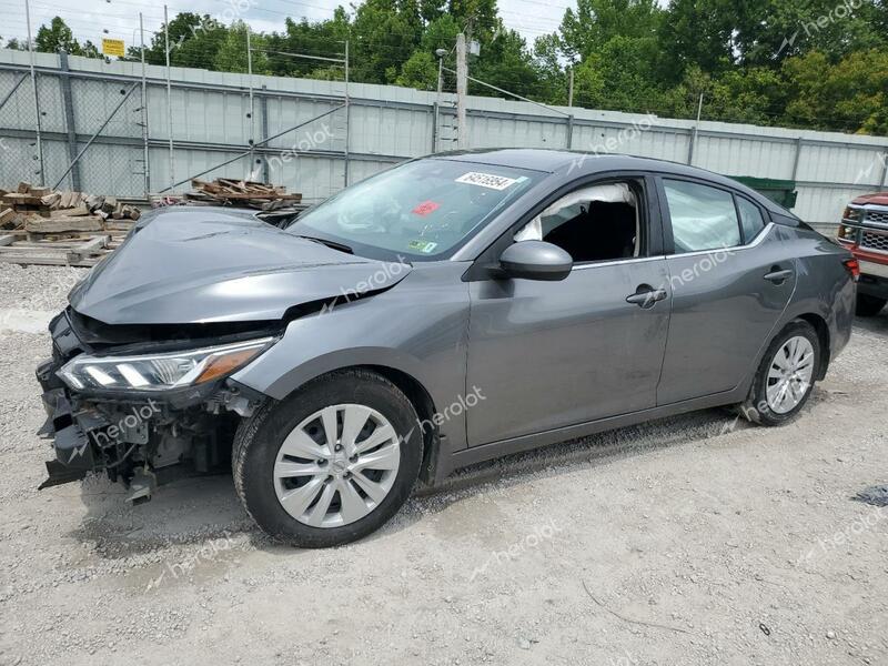 NISSAN SENTRA S 2020 gray  gas 3N1AB8BV3LY308640 photo #1