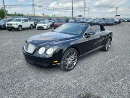 BENTLEY CONTINENTA 2008 black converti gas SCBDR33W68C052142 photo #2