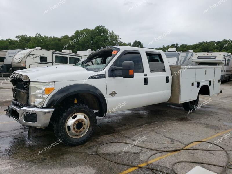 FORD F350 SUPER 2012 white  diesel 1FD8W3HT3CEC93316 photo #1