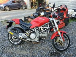 DUCATI MONSTER 75 2002 red  gas ZDM1RA3L72B015483 photo #2