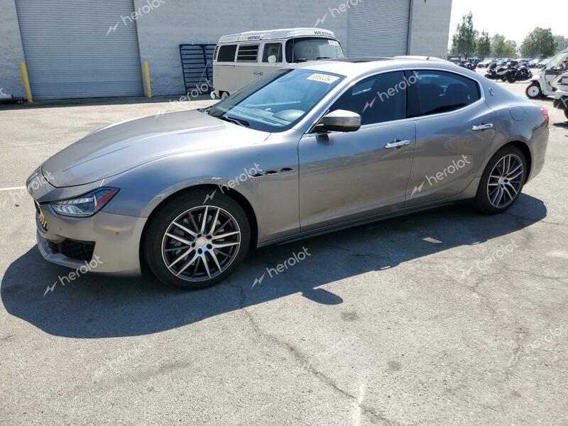 MASERATI GHIBLI S 2020 gray  gas ZAM57YSA0L1341382 photo #1