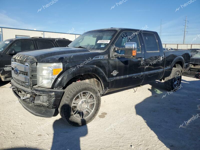 FORD F350 SUPER 2014 black  diesel 1FT8W3BT0EEB85994 photo #1